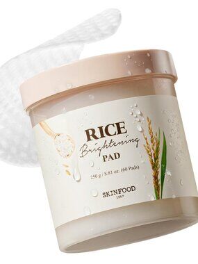 SKINFOOD Rice Daily Toner Pads, 60 ct